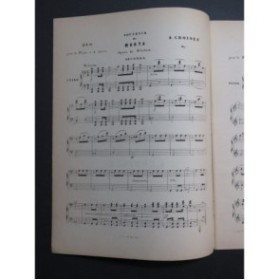 CROISEZ Alexandre Souvenir de Martha Flotow Piano 4 mains