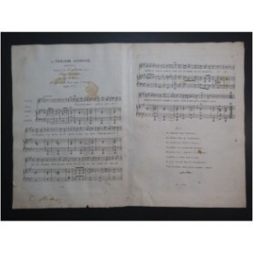 MÉHUL Le Trésor Supposé No 4 Romance Signature Chant Piano ou Harpe ca1805