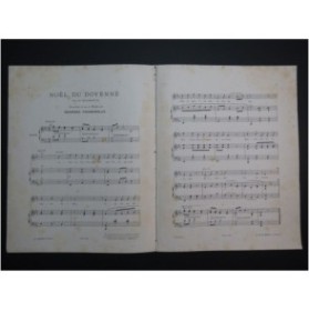 FRAGEROLLE Georges Noël du Doyenné Chant Piano 1899