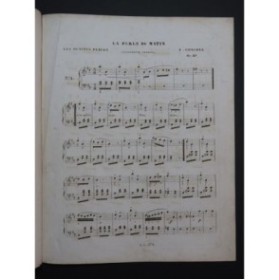 CONCONE Joseph Les Petites Perles La Perle du matin Piano ca1848