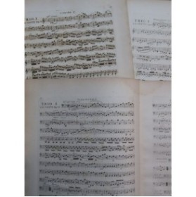 VIOTTI J. B. Trois Trios op 19 pour 2 Violons et Basse ca1810