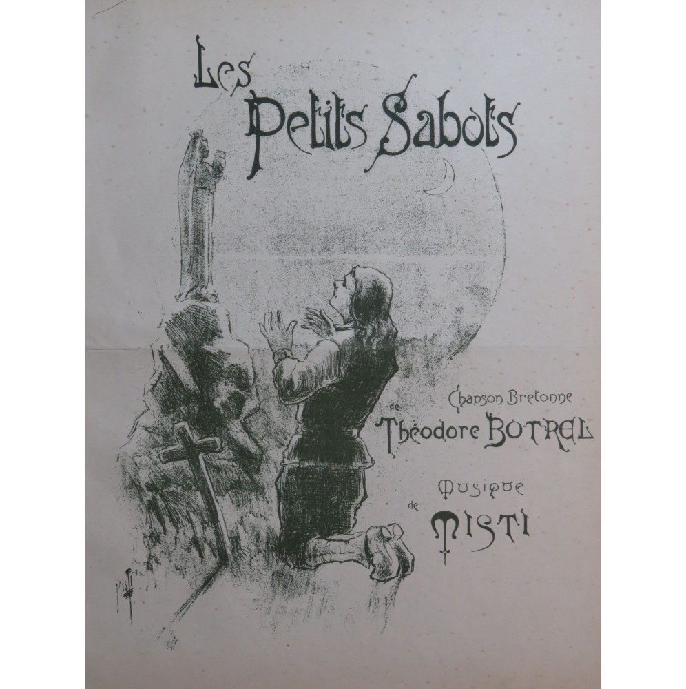 MISTI Les Petits Sabots Chant Piano 1897