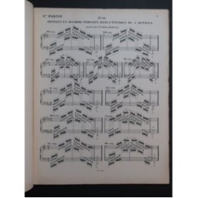 THUILLIER Edmond Ecole Pratique du Parfait Virtuose Partie No 3 Piano