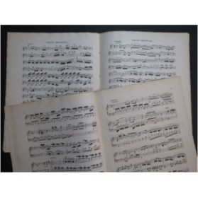 MOZART W. A. Concert op 98 K 211 Violon Piano ca1860