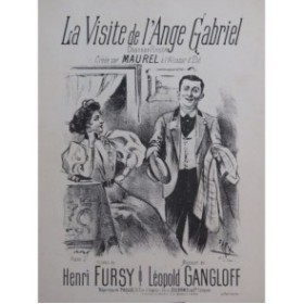 GANGLOFF Léopold La Visite de l'Ange Gabriel Chant Piano