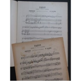 ALARD Delphin Fantaisie sur Faust Gounod Violon Piano