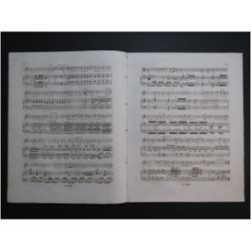 OFFENBACH Jacques La Cigale et la Fourmi Chant Piano ca1840