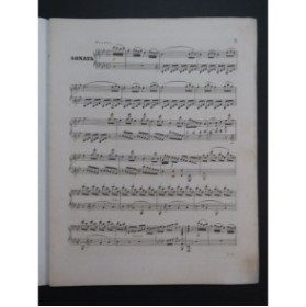 CLEMENTI Muzio Sonate Favorite in B Piano ca1850