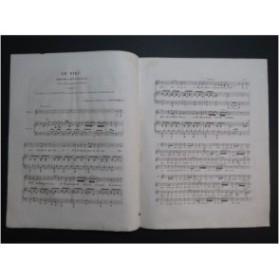 SCUDO P. Le Vœu Chant Piano ca1840