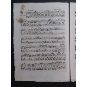 SCHMITT Jacob Sonate op 26 Piano ca1825