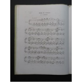 SCHUBERT Franz Désir de Voyager Piano ca1845