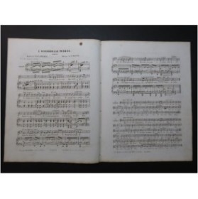 MASINI F. L'Hirondelle Perdue Chant Piano ca1850