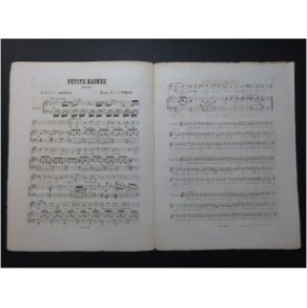 D'HACK Alfred Petite Blonde Nanteuil Chant Piano ca1865