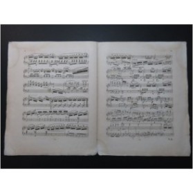 MOSCHELLES Ignace Souvenir de Rubini Fantaisie Dramatique Piano ca1830