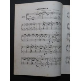 SCHULHOFF Jules Tarantella op 34 Piano ca1855
