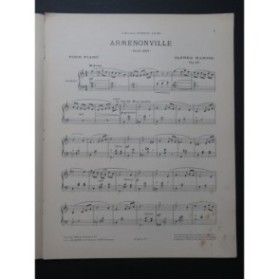 MARGIS Alfred Armenonville Piano 1903