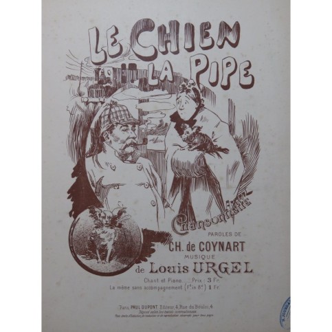 URGEL Louis Le Chien et la Pipe Chant Piano