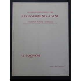 Recueil-Recital Le Saxophone Pièces pour Piano Saxophone 1953