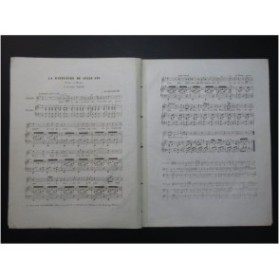 BÉRAT Frédéric La Batelière de seize ans Chant Piano ca1840