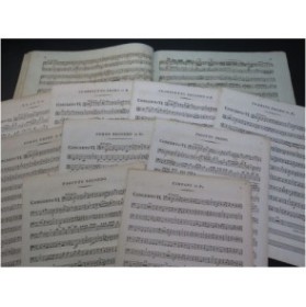 MOZART W. A. Concert KV 482 pour Piano Orchestre ca1800