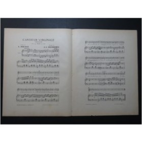 DESORMES L. C. Candeur Virginale Chant Piano
