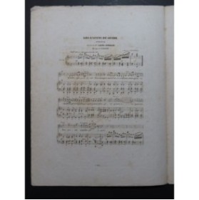 MASINI F. Les Enfants du Guide Chant Piano 1841