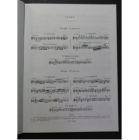HAENDEL G. F. Leçons Chaconne et Pièces Piano 1978