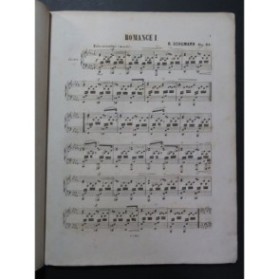 SCHUMANN Robert Romances op 28 Piano ca1865