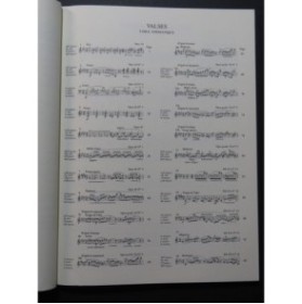 CHOPIN Frédéric Valses 18 Pièces Piano 1990