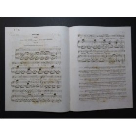 BOIELDIEU Adrien Povero Chant Piano ca1840