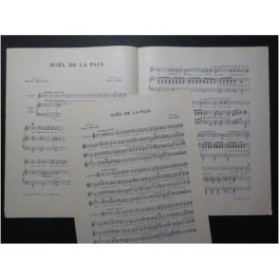 REMY Jean Noël de la Paix Chant Piano 1928