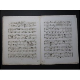 LEVASSEUR Louis Le Chasseur et la Laitière Piano XIXe siècle