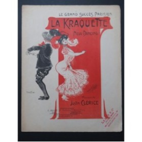 CLÉRICE Justin La Kraquette Piano 1906