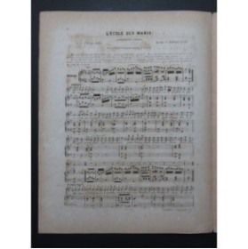 LUÇON Ferdinand L'École des Maris Chant Piano XIXe siècle
