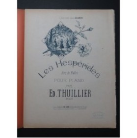 THUILLIER Edmond Les Hespérides Piano