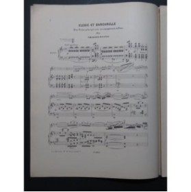 DANCLA Charles Élégie et Barcarolle Piano Violon