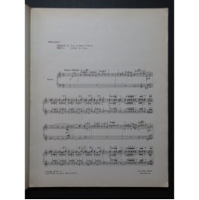 DELANNOY Marcel Puck Opéra Chant Piano 1950