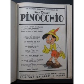 HARLINE Leigh Pinocchio Recueil Piano 1947