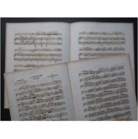 HERMAN Jules La Pervenche Flûte Piano ca1860