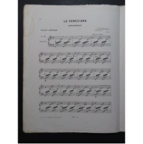 GOUNOD Charles La Veneziana Piano 1887
