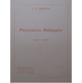 GRATIA L. E. Première Mélopée Piano