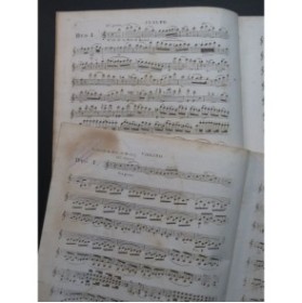BERBIGUIER Tranquille Trois Duos Concertants Livre 1 Flûte Violon ca1818