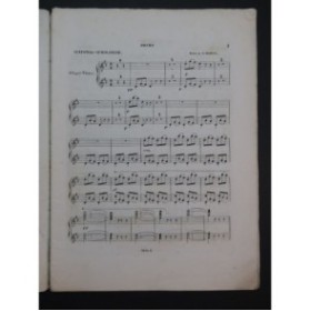 ROSSINI G. Semiramide Sinfonia Piano 4 mains XIXe