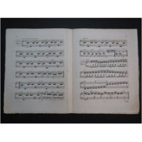 KALKBRENNER Frédéric Fantaisie et Variations La Straniera op 123 Piano ca1840