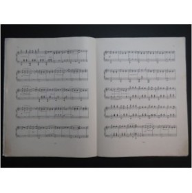 CRÉMIEUX Octave Mensonge Piano 1911