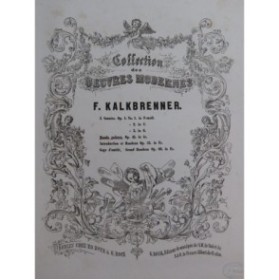 KALKBRENNER Frédéric Rondo Polacca op 45 Piano ca1850