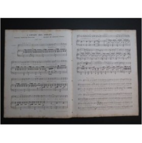 SCONCIA Giovanni L'Enfant des Sables Chant Piano ca1850