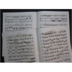 DEMERSSEMAN Jules Solo No 3 op 21 Flûte Piano ca1835