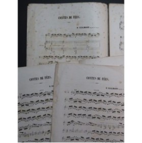 SCHUMANN Robert Contes de Fées op 113 2e Livre Piano Alto ou Violon ca1880