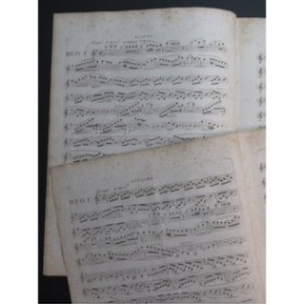 WALCKIERS Eugène Trois Duos op 6 1er Livre Flûte Violon ca1820